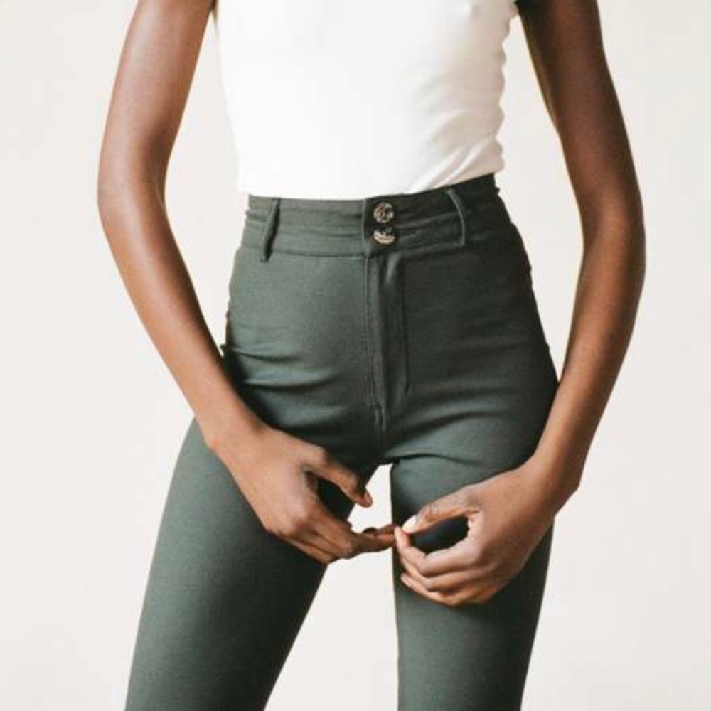 Maria Stanley skinny luna pant in bonsai